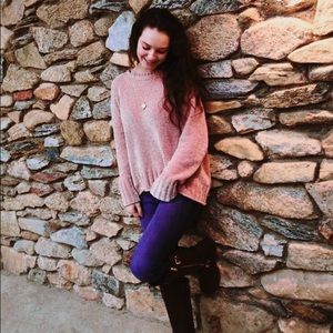 Max studio blush pink sweater